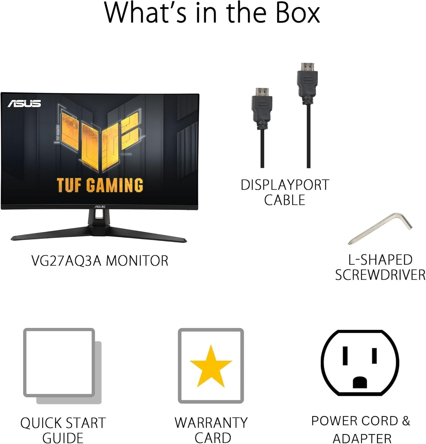 ASUS TUF Gaming VG27AQ3A 27 ASUS TUF Gaming VG27AQ3A 27
